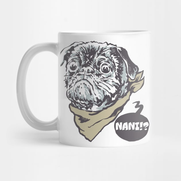 Nani!? Pug by kanchan